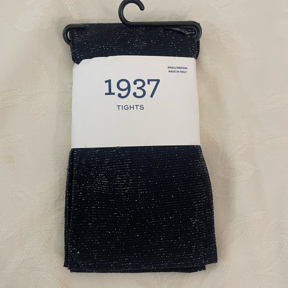 Madewell 1937 Black Sparkle Tights